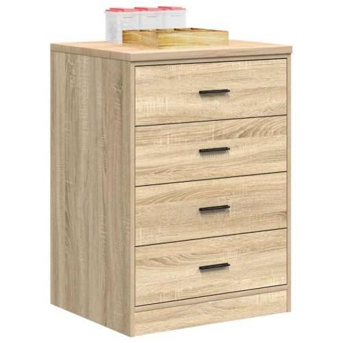 Garažni ormar za odlaganje 60x51x85 cm masivne borovine - sonoma hrast 60 x 51 x 85 cm 1 4 darwers Cijena