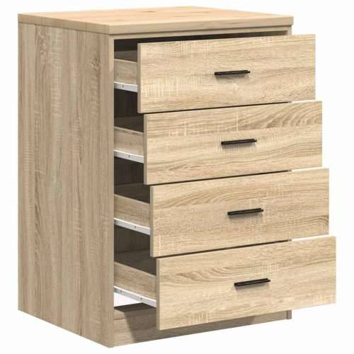 Garažni ormar za odlaganje 60x51x85 cm masivne borovine - sonoma hrast 60 x 51 x 85 cm 1 4 darwers Cijena