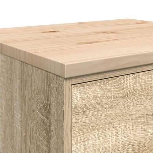 Garažni ormar za odlaganje 60x51x85 cm masivne borovine - sonoma hrast 60 x 51 x 85 cm 1 4 darwers Cijena