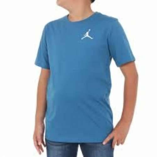 Dječje Majica Kratkih Rukava Nike JDB JUMPMAN AIR EMB 95A873 U1R Plava Cijena