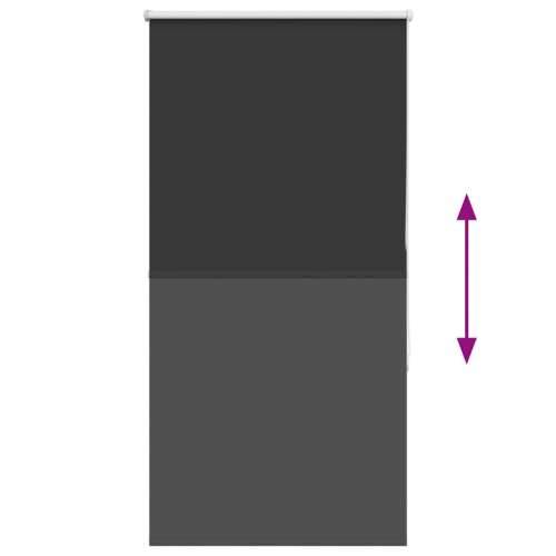 Rolo zavjesa Blackout Black 65x130 cm Širina tkanine 60,7 cm - Crna 130 cm 65 cm Cijena
