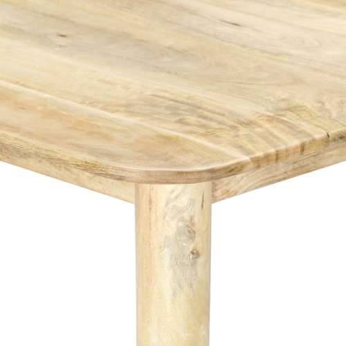 Blagovaonski stol od masivnog drva manga 180 x 90 x 76 cm - Smeđa 180 x 90 x 76 cm 1 Cijena