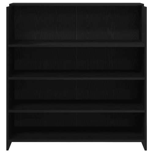 Recepcijski stol crni hrast 100x50x103,5 cm konstruiranog drva - Crna 100 x 50 x 103.5 cm Cijena