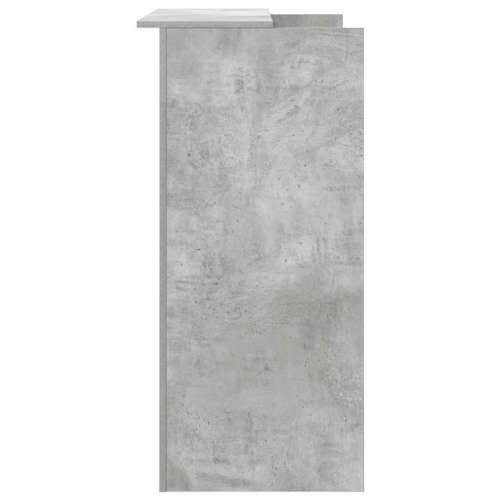 Recepcijski stol 100x50x103,5 cm konstruiranog drva - Beton siva 100 x 50 x 103.5 cm Cijena
