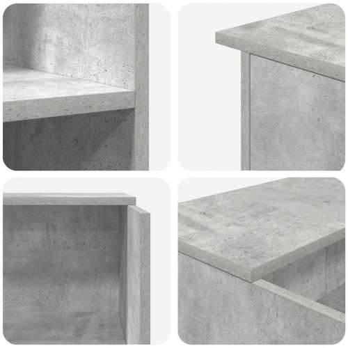 Recepcijski stol 100x50x103,5 cm konstruiranog drva - Beton siva 100 x 50 x 103.5 cm Cijena