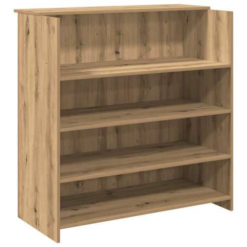 Recepcijski stol 100x50x103,5 cm od konstruiranog drva - hrast artisan 100 x 50 x 103.5 cm Cijena
