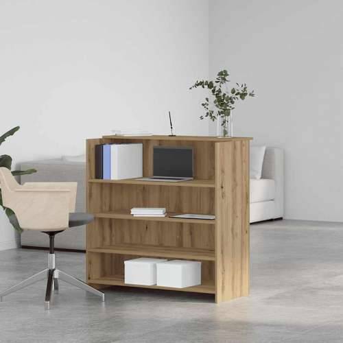 Recepcijski stol 100x50x103,5 cm od konstruiranog drva - hrast artisan 100 x 50 x 103.5 cm Cijena