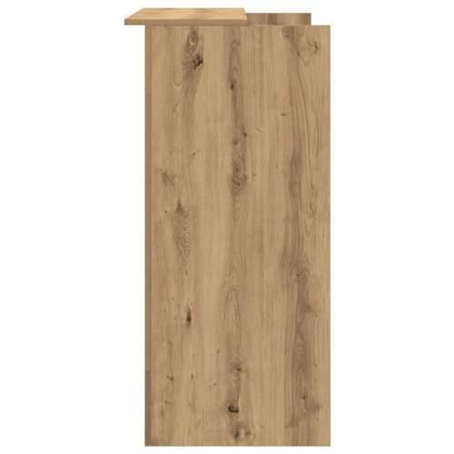 Recepcijski stol 100x50x103,5 cm od konstruiranog drva - hrast artisan 100 x 50 x 103.5 cm Cijena