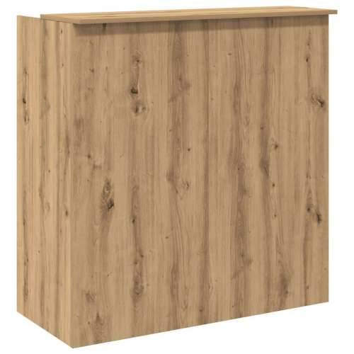 Recepcijski stol 100x50x103,5 cm od konstruiranog drva - hrast artisan 100 x 50 x 103.5 cm Cijena