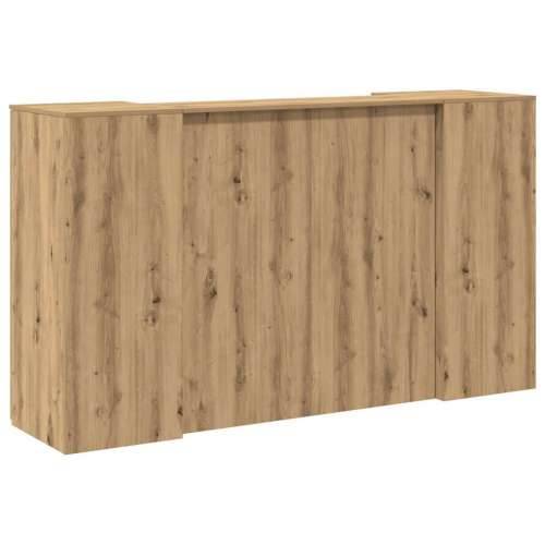 Recepcijski stol 180x50x103,5 cm od konstruiranog drva - hrast artisan 180 x 50 x 103.5 cm Cijena