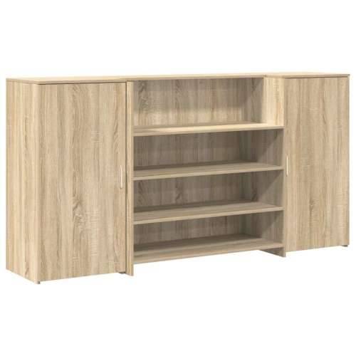 Recepcijski stol 200x50x103,5 cm od konstruiranog drva - sonoma hrast 200 x 50 x 103.5 cm Cijena