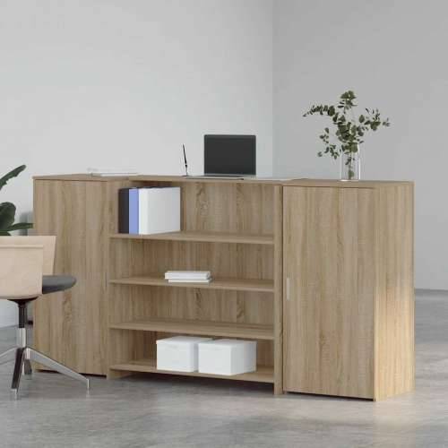 Recepcijski stol 200x50x103,5 cm od konstruiranog drva - sonoma hrast 200 x 50 x 103.5 cm Cijena