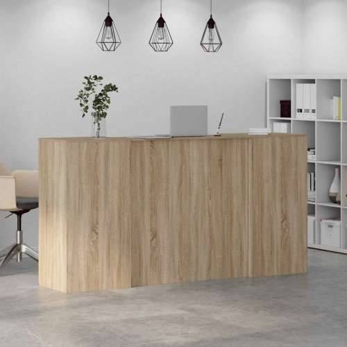 Recepcijski stol 200x50x103,5 cm od konstruiranog drva - sonoma hrast 200 x 50 x 103.5 cm Cijena