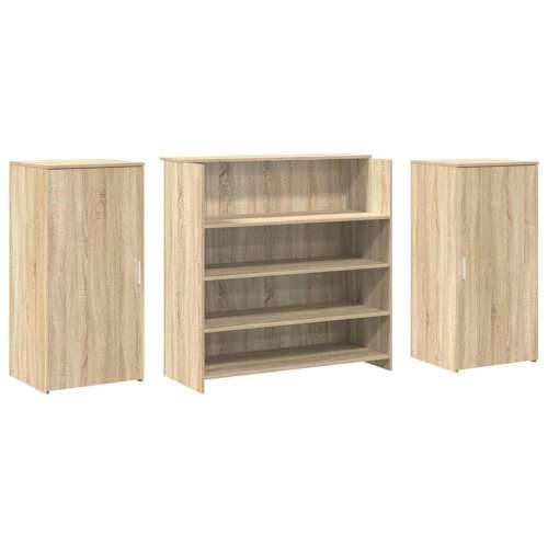 Recepcijski stol 200x50x103,5 cm od konstruiranog drva - sonoma hrast 200 x 50 x 103.5 cm Cijena