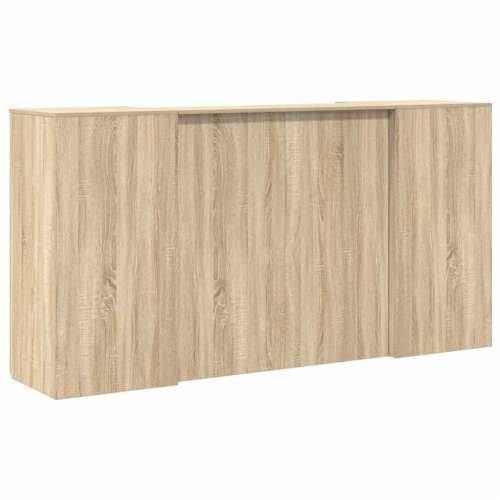 Recepcijski stol 200x50x103,5 cm od konstruiranog drva - sonoma hrast 200 x 50 x 103.5 cm Cijena