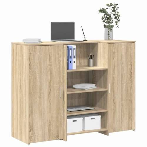 Recepcijski stol 135x50x103,5 cm od konstruiranog drva - sonoma hrast 135 x 50 x 103.5 cm Cijena