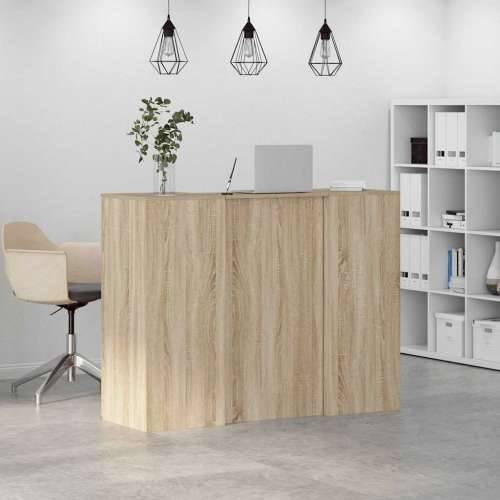 Recepcijski stol 135x50x103,5 cm od konstruiranog drva - sonoma hrast 135 x 50 x 103.5 cm Cijena