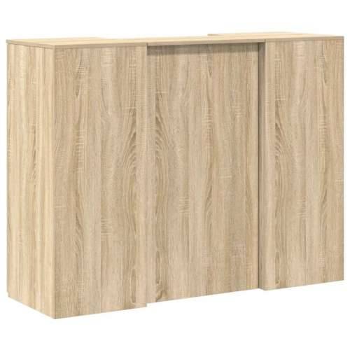 Recepcijski stol 135x50x103,5 cm od konstruiranog drva - sonoma hrast 135 x 50 x 103.5 cm Cijena