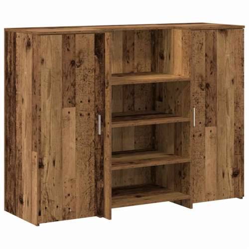 Recepcijski stol 135x50x103,5 cm od konstruiranog drva - Staro drvo 135 x 50 x 103.5 cm Cijena