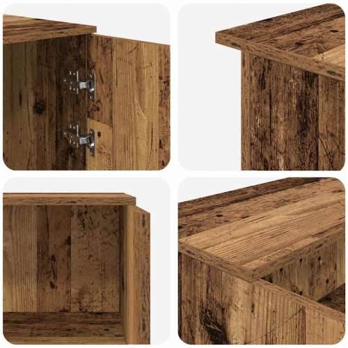 Recepcijski stol 135x50x103,5 cm od konstruiranog drva - Staro drvo 135 x 50 x 103.5 cm Cijena