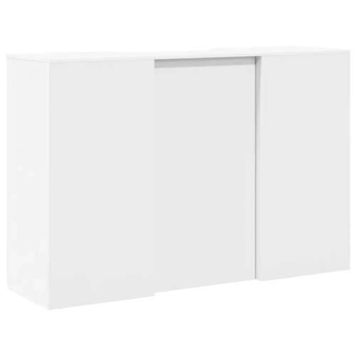 Recepcijski stol bijeli 155x50x103,5 cm od konstruiranog drva - Bijela 155 x 50 x 103.5 cm Cijena