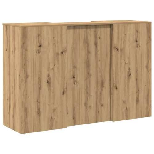 Recepcijski stol 155x50x103,5 cm od konstruiranog drva - hrast artisan 155 x 50 x 103.5 cm Cijena