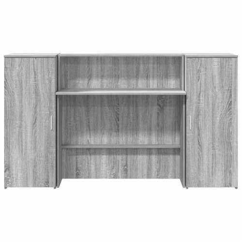 Recepcijski stol 180x50x103,5 cm od konstruiranog drva - Sivi hrast sonoma 180 x 50 x 103.5 cm Cijena