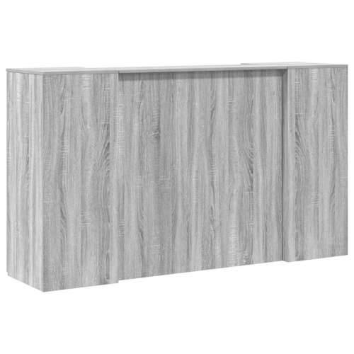 Recepcijski stol 180x50x103,5 cm od konstruiranog drva - Sivi hrast sonoma 180 x 50 x 103.5 cm Cijena