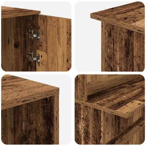 Recepcijski stol 180x50x103,5 cm od konstruiranog drva - Staro drvo 180 x 50 x 103.5 cm Cijena