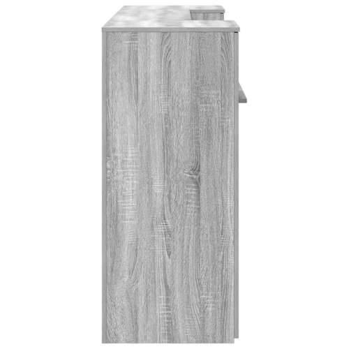 Recepcijski stol 200x50x103,5 cm od konstruiranog drva - Sivi hrast sonoma 200 x 50 x 103.5 cm Cijena