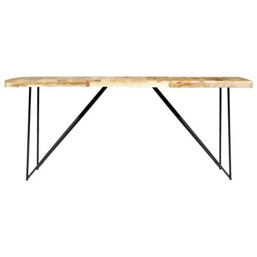 Blagovaonski stol od masivnog drva manga 180 x 90 x 76 cm - 1 masivno drvo manga Cijena