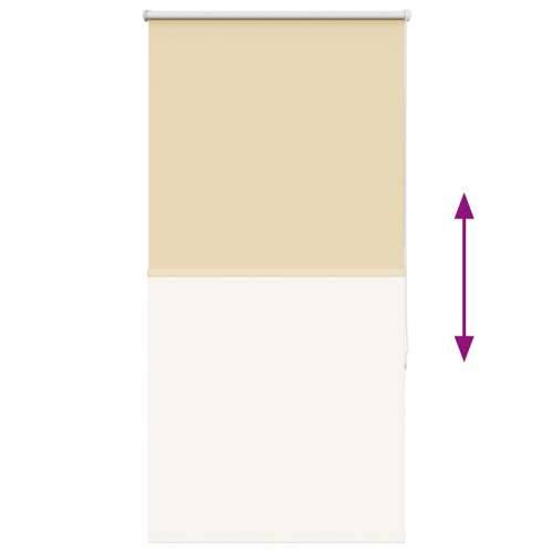 Rolo zavjesa Blackout Bež 75x150 cm Širina tkanine 70,7 cm - Bež 75 cm 150 cm Cijena