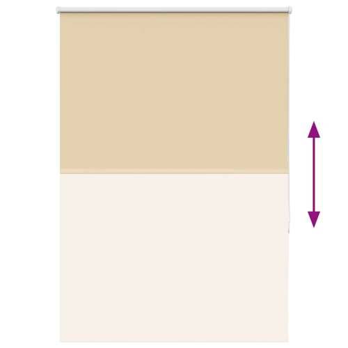 Rolo zavjesa Blackout Bež 105x175 cm Širina tkanine 100,7 cm - Bež 105 cm 175 cm Cijena