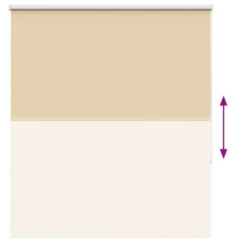 Rolo zavjesa Blackout Bež 135x175 cm Širina tkanine 131,6 cm - Bež 175 cm 135 cm Cijena
