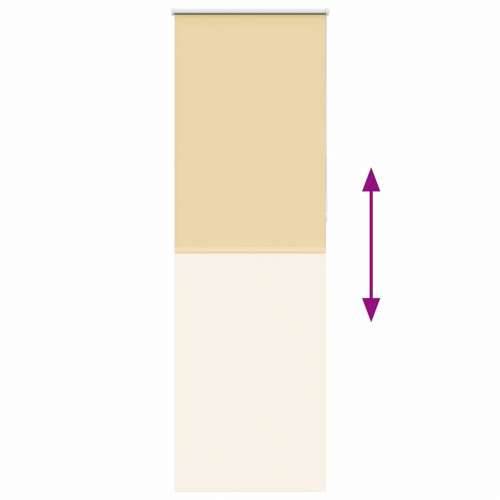Rolo zavjesa Blackout Bež 70x210 cm Širina tkanine 65,7 cm - Bež 70 cm 210 cm Cijena
