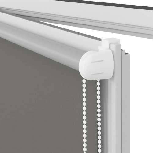 Rolo zavjesa Blackout siva 105x210 cm Širina tkanine 100,7 cm - Siva 210 cm 105 cm Cijena