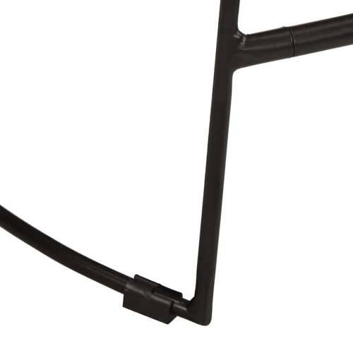 Barski stolci 2 kom crni 45x40x78 cm masivnog drva manga - Crna 45 x 40 x 78 cm 2 masivno drvo manga Cijena