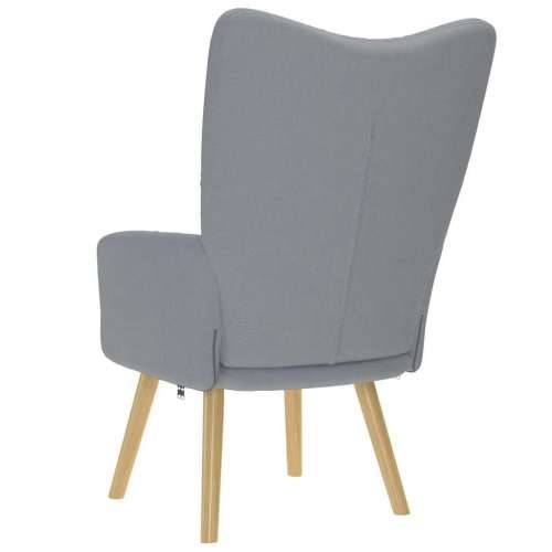 Stolica za opuštanje od tkanine svjetlosiva - Svjetlosiva 1 without stool Cijena