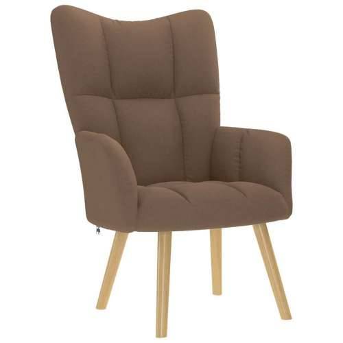 Stolica za opuštanje smeđa od tkanine - Smeđa 1 without stool Cijena