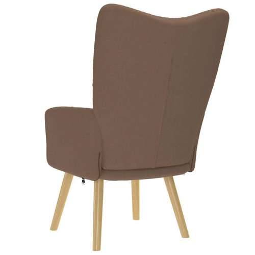 Stolica za opuštanje smeđa od tkanine - Smeđa 1 without stool Cijena