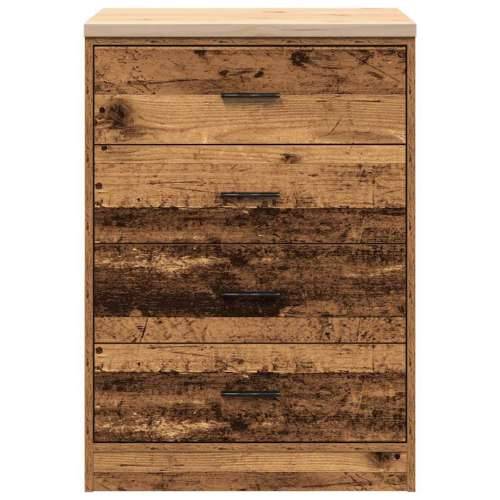 Garažni ormar za odlaganje 60x51x85 cm masivne borovine - Staro drvo 60 x 51 x 85 cm 1 4 darwers Cijena