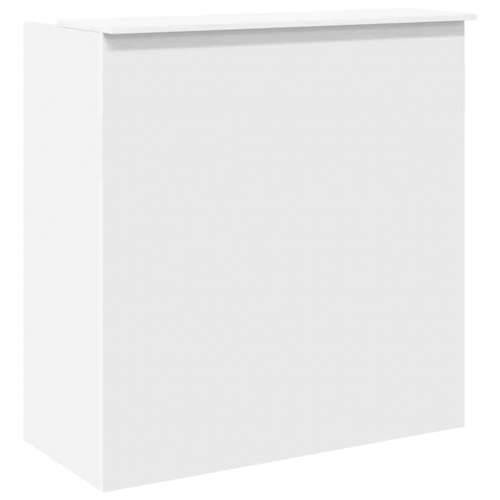Recepcijski stol bijeli 100x50x103,5 cm od konstruiranog drva - Bijela 100 x 50 x 103.5 cm Cijena