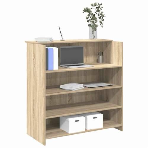 Recepcijski stol 100x50x103,5 cm od konstruiranog drva - sonoma hrast 100 x 50 x 103.5 cm Cijena