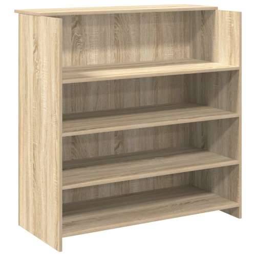 Recepcijski stol 100x50x103,5 cm od konstruiranog drva - sonoma hrast 100 x 50 x 103.5 cm Cijena