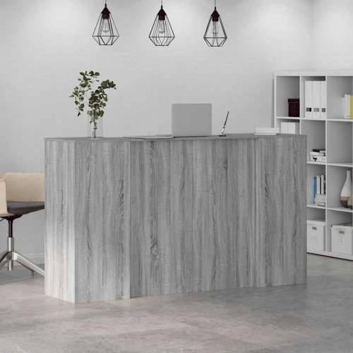 Recepcijski stol 180x50x103,5 cm od konstruiranog drva - Sivi hrast sonoma 180 x 50 x 103.5 cm Cijena