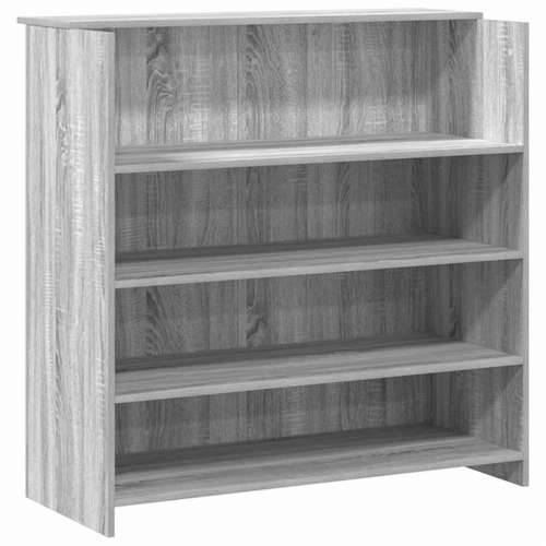 Recepcijski stol 180x50x103,5 cm od konstruiranog drva - Sivi hrast sonoma 180 x 50 x 103.5 cm Cijena