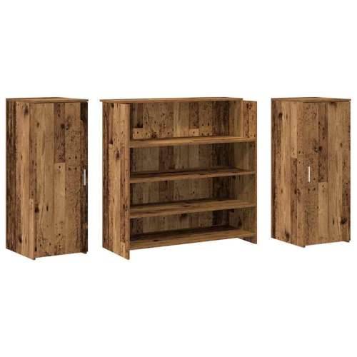 Recepcijski stol 180x50x103,5 cm od konstruiranog drva - Staro drvo 180 x 50 x 103.5 cm Cijena