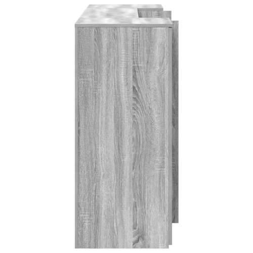 Recepcijski stol 200x50x103,5 cm od konstruiranog drva - Sivi hrast sonoma 200 x 50 x 103.5 cm Cijena
