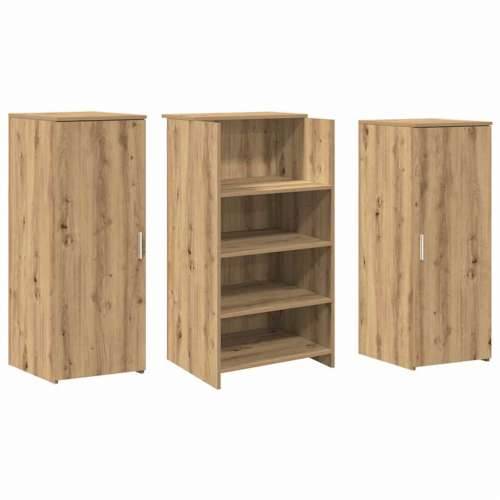 Recepcijski stol 135x50x103,5 cm od konstruiranog drva - hrast artisan 135 x 50 x 103.5 cm Cijena