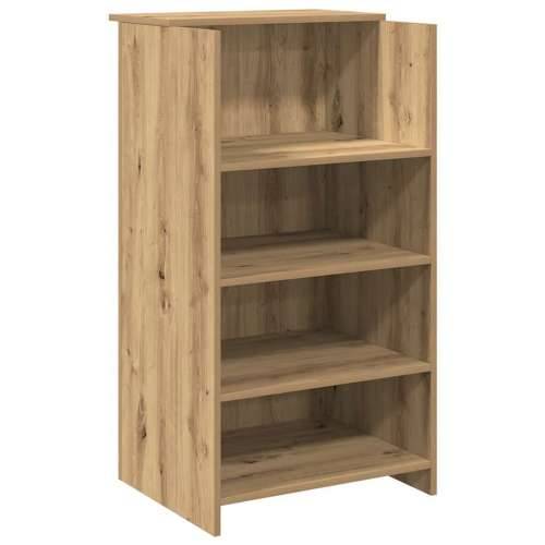 Recepcijski stol 135x50x103,5 cm od konstruiranog drva - hrast artisan 135 x 50 x 103.5 cm Cijena